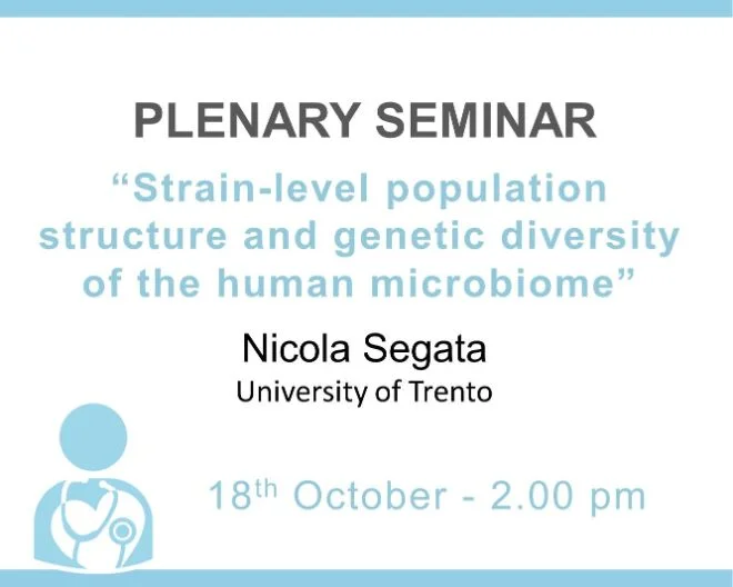 Plenary Lecture: “Strain-level population structure  and genetic diversity  of the human microbiome”