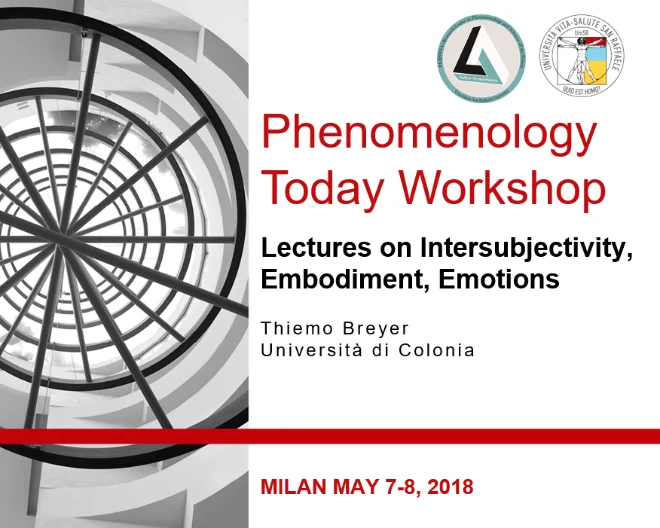 Phenomenology Today Workshop